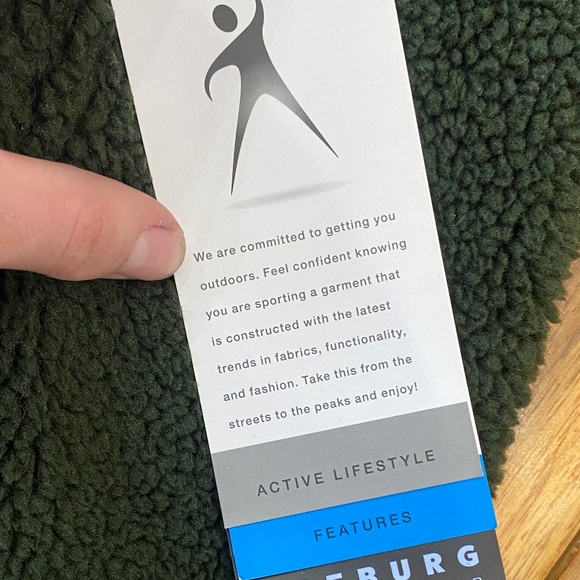 Iceburg Fleece Full-Zip Vest - Dark Green - Picture 5 of 13